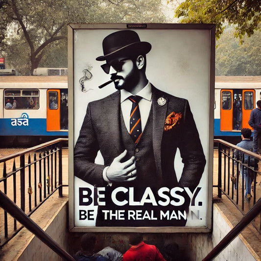 BE CLASSY, BE THE REAL MAN